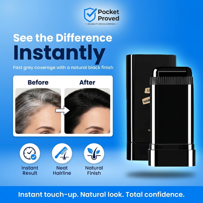Instant Hair Touch-Up Stick Comb 2-in-1 (Pack of 2)